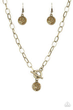 Load image into Gallery viewer, Sorority Sisters - Brass - Paparazzi Necklace Image
