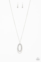 Load image into Gallery viewer, Money Mood - White - Paparazzi Necklace Image
