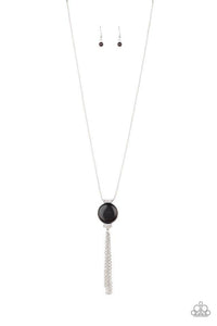 Happy As Can BEAM - Black - Paparazzi Necklace Image