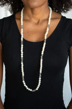 Load image into Gallery viewer, Girls Have More FUNDS - White - Paparazzi Necklace Image
