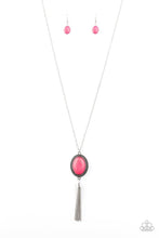 Load image into Gallery viewer, Nomadic Dramatics - Pink - Paparazzi Necklace Image
