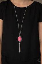 Load image into Gallery viewer, Nomadic Dramatics - Pink - Paparazzi Necklace Image
