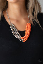 Load image into Gallery viewer, Layer After Layer - Orange - Paparazzi Necklace Image
