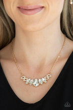 Load image into Gallery viewer, Bride-to-BEAM - Gold - Paparazzi Necklace Image
