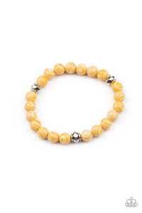 Awakened - Yellow - Paparazzi Bracelet Image