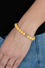 Load image into Gallery viewer, Awakened - Yellow - Paparazzi Bracelet Image
