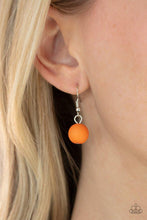 Load image into Gallery viewer, POP-ular Opinion - Orange - Paparazzi Necklace Image
