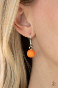 POP-ular Opinion - Orange - Paparazzi Necklace Image