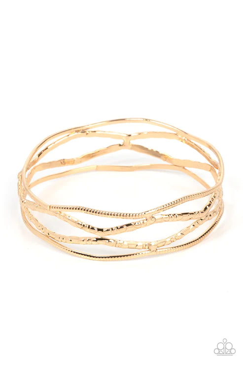 A NARROW ESCAPADE - GOLD BRACELET