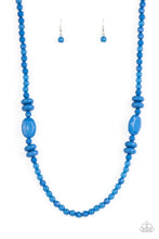 Load image into Gallery viewer, Tropical Tourist - Blue Necklace
