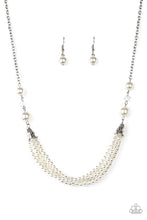 Load image into Gallery viewer, One-WOMAN Show - White - Paparazzi Necklace Image
